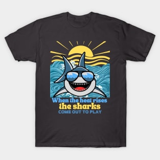 Funny Shark Summer T-Shirt